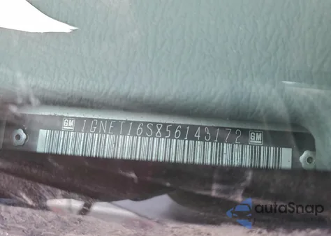 2005 Chevrolet Trailblazer Ext Ls из США, поврежденный, VIN 1GNET16S856143172